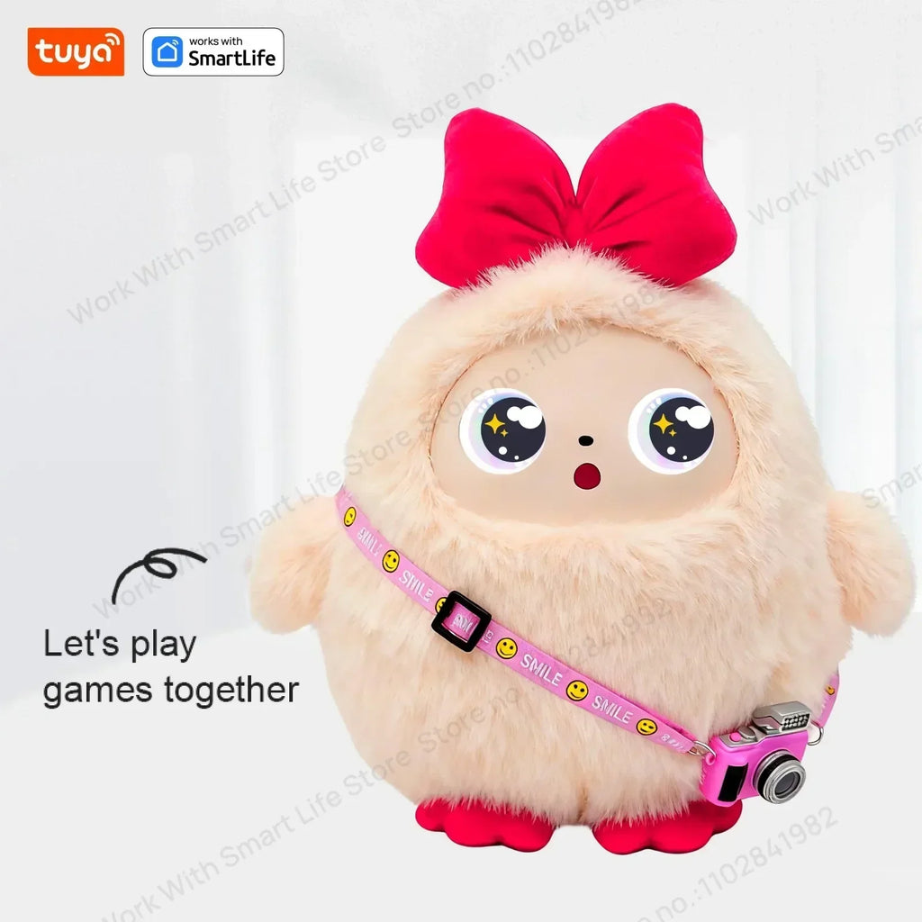 Smart Voice & LED Eyes, Tuya App Rechargeable E-Pet, Interactive Companion for Kids/Adults, Gift-Ready Top Gift Choice Hot Sale