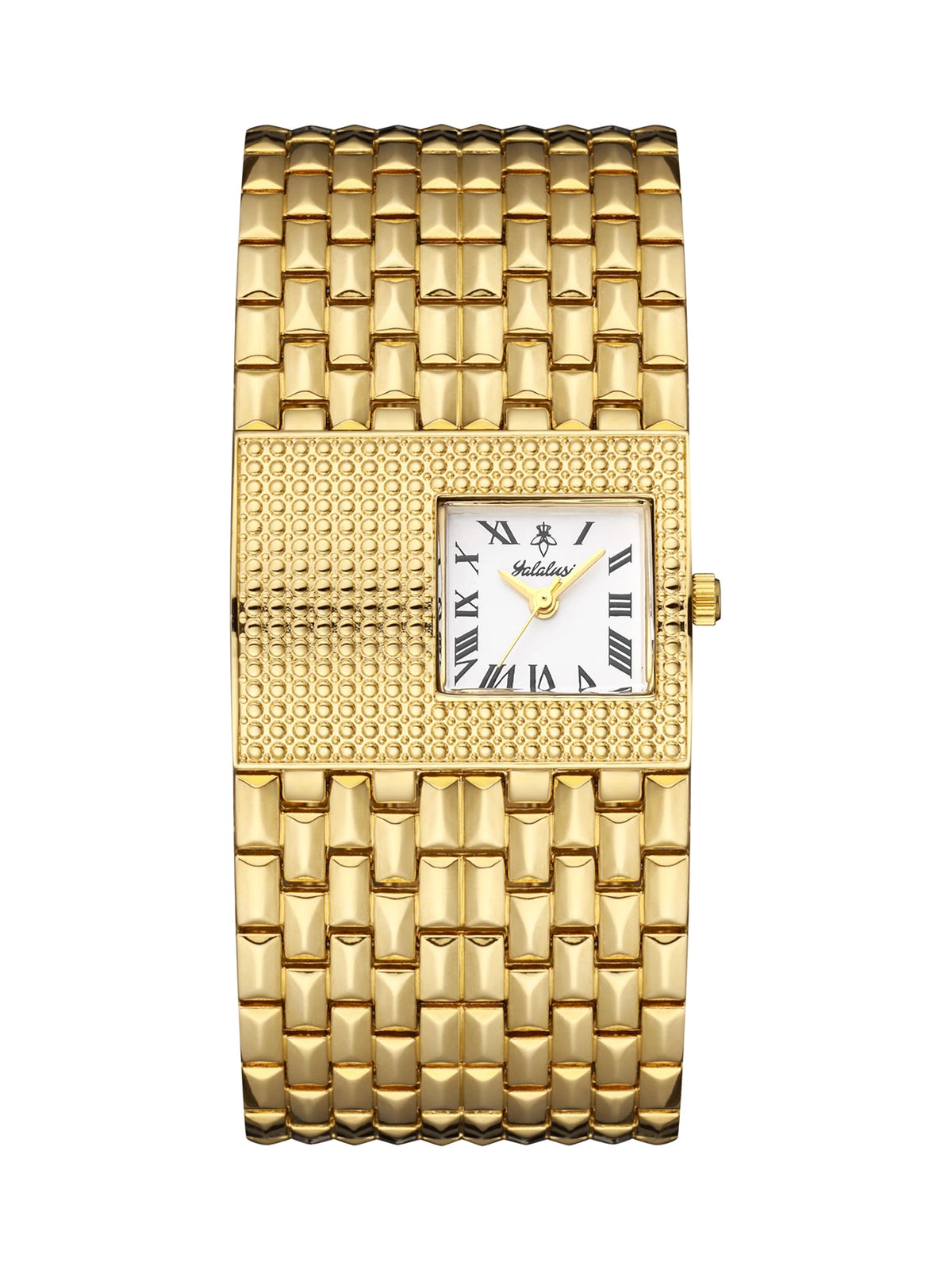 YaLaLuSi Women's Quartz Watch Sculpted Gold Color Elegant Gorgeous Style With Box Watch Remover 2026 Hot New Ion Plating