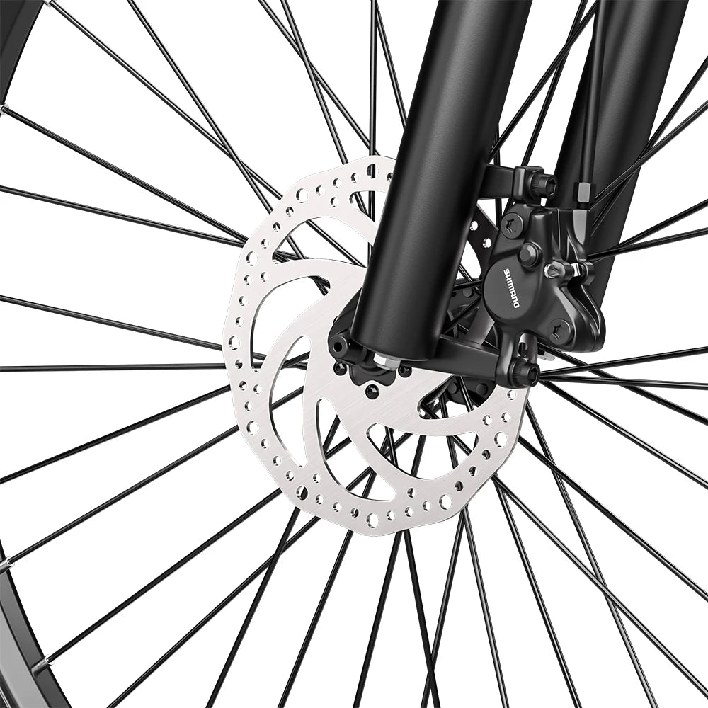 Electric Bike RANDRIDE YG90 1000W Motor 48V 17AH Battery 27.5 inch Tire Hydraulic Brake 21 Speeds Adult Mountain Bike