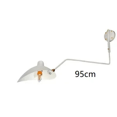Nordic DaWn Spider Serge Mouille Wall Lights Bedroom Industrial Retro Wall Lamp Creative Simple Living Room Led Light Fixtures