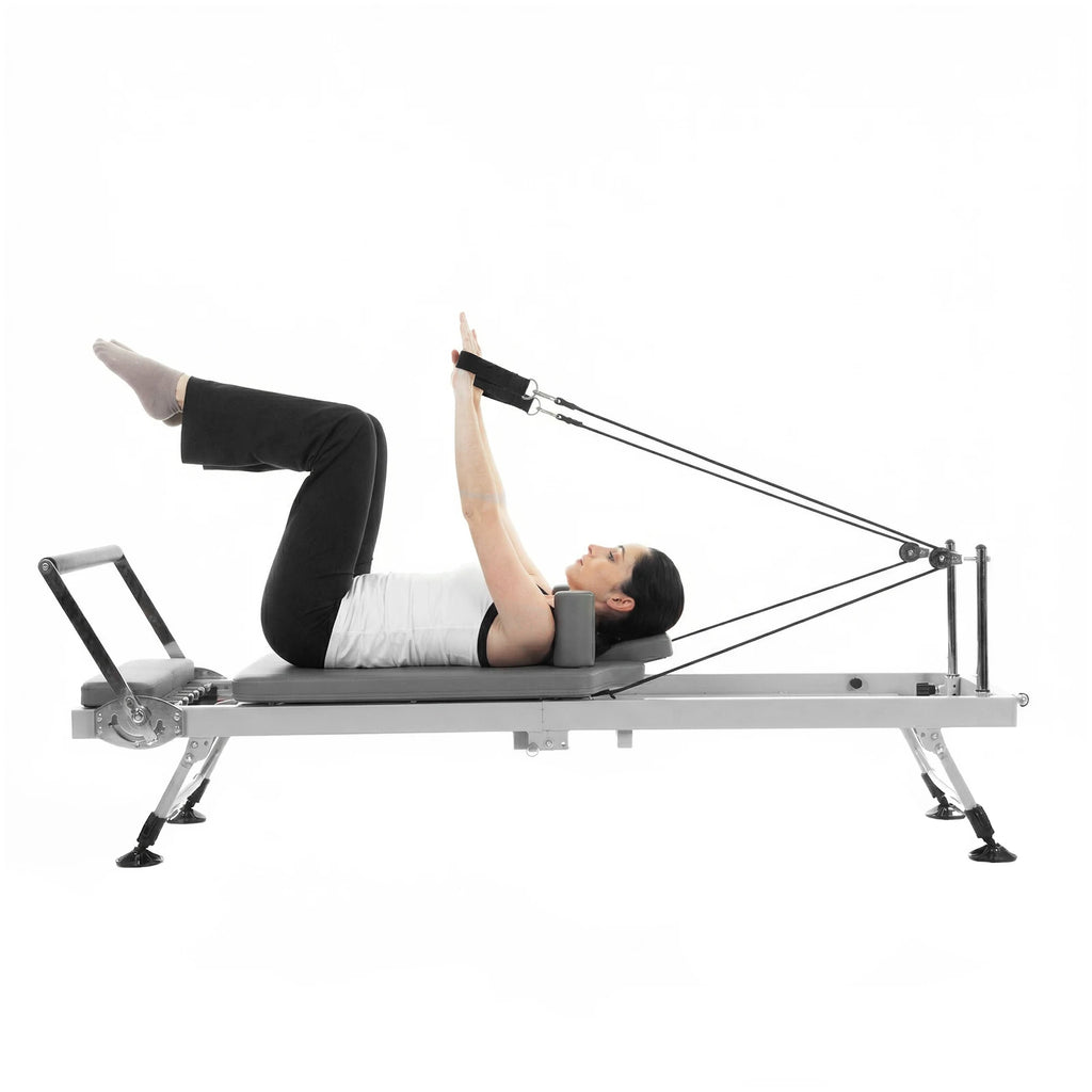 78 In Smooth Glide Carriage Reformer with Springs Resistance Quick-Assembly Pilate Reformer 300 LBS Capacity for Cardio Workouts