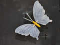 2 Pieces of LED Outdoor Simulation Dynamic Static Butterfly Lights Holiday Party Decorations Party Accessories