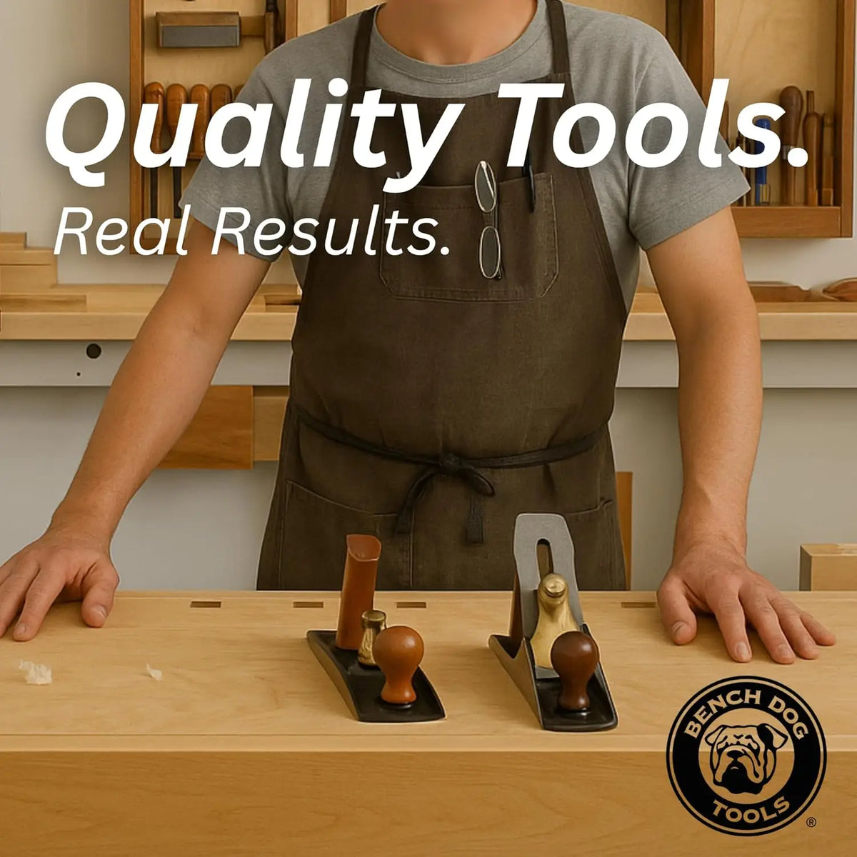 Shoulder and Chisel Hand Plane with 3/4" Blade, Sharp Corners, Black Storage Case - Woodworking Tool