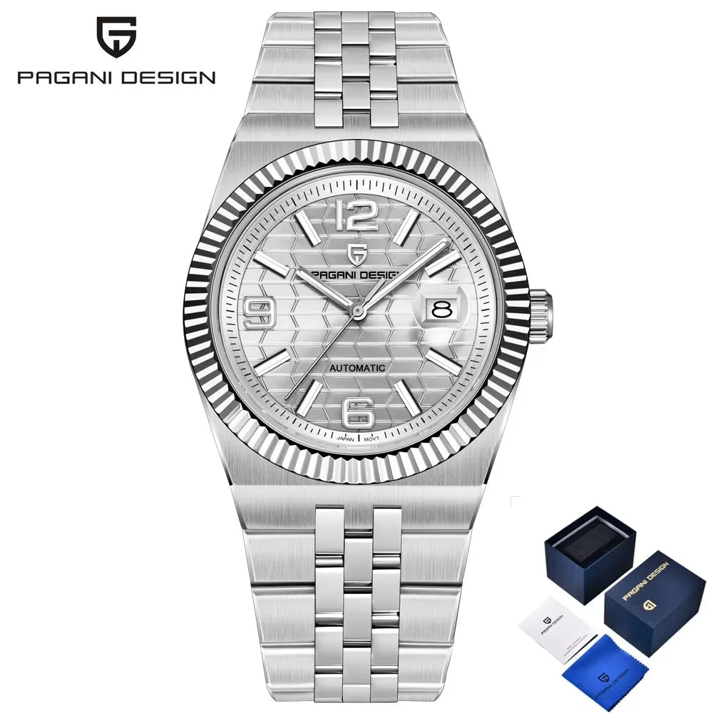 2026 New PAGANI DESIGN Men's Watches Gold Luxury Automatic Watch For Men Mechanical Wristwatches AR Sapphire Waterproof Men Gift