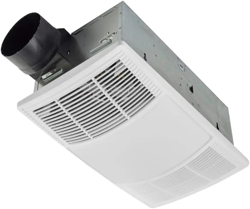 Quiet Bathroom Exhaust Fan with Heater, 80 CFM Ventilation, 3-Level CCT Lighting for Warm Comfort
