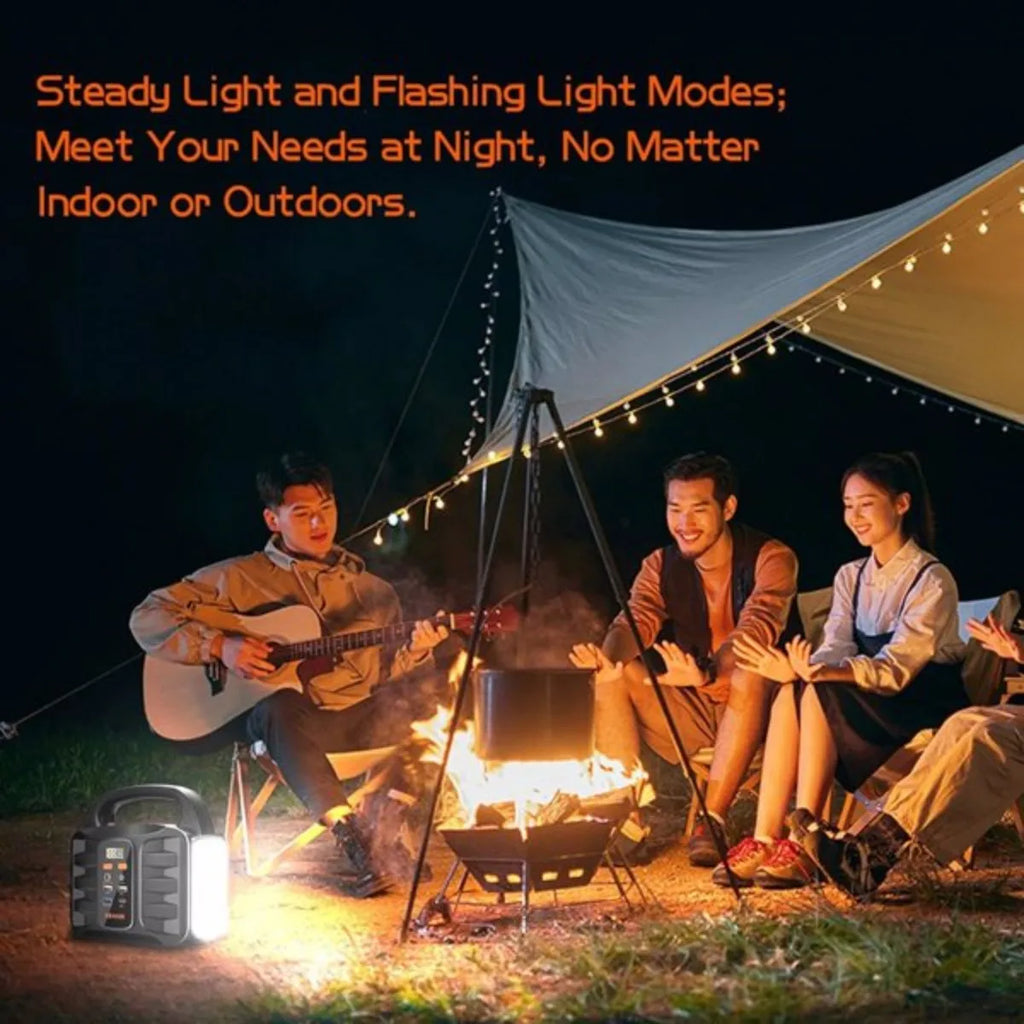 150W Portable Power Station 155Wh 42000mAh Outdoor Generator 110V AC DC Ports for Home Backup Outdoor RV Camping No Solar Panel