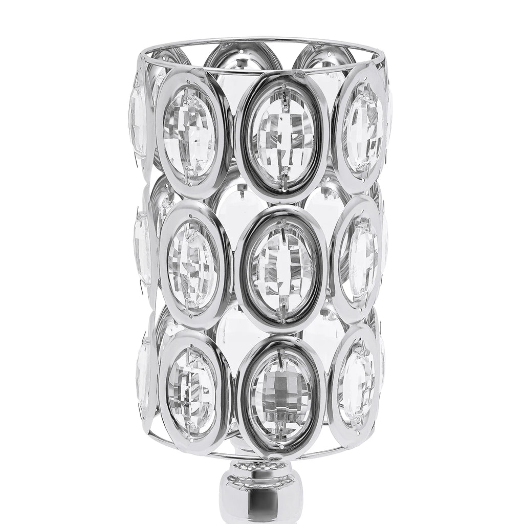 10Pcs Wedding Flower Vases 24In Trumpet Vase Centerpieces Crystal Stand for Anniversary Birthday Party Home Decor