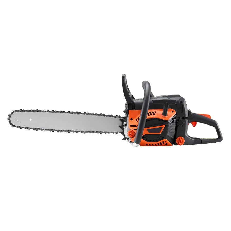 Gas Chainsaw 58CC 20 3.22HP Gasoline Powered Handheld Cordless Petrol Chainsaw for Tree Wood Branch Cutting Tree Trimming Land