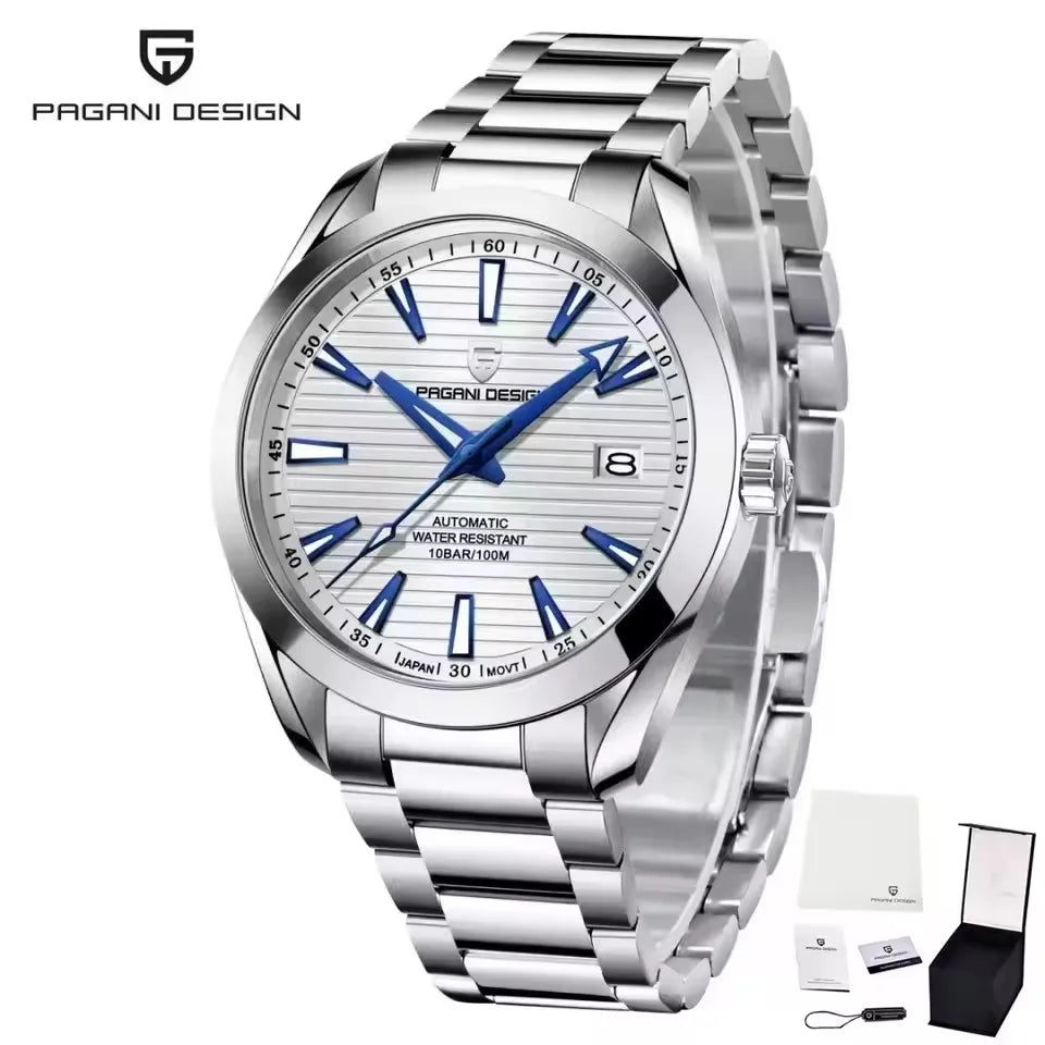 PAGANI DESIGN A150 V2 40MM Luxury Men Sports Watch Sapphire Glass Luminous Stainless Steel Automatic Mechanical Watches for men