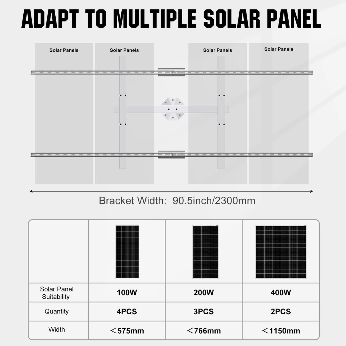 ECO-WORTHY Solar Panel Single Axis Tracking System (Increase 30% Power) with Tracker Controller,High Stability for Yard/Farm