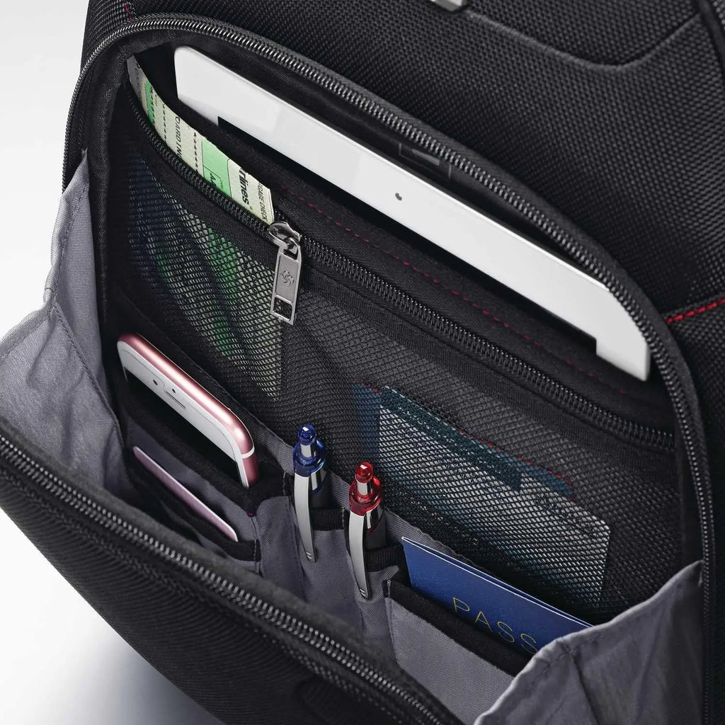 Large Checkpoint Friendly Backpack in Black, Durable and Spacious for Travel