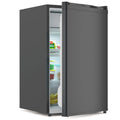 4.3 Cu.ft Mini Fridge with Freezer, 122L Adjustable Temperature Single Door Compact Refrigerator For Bedroom Office RV