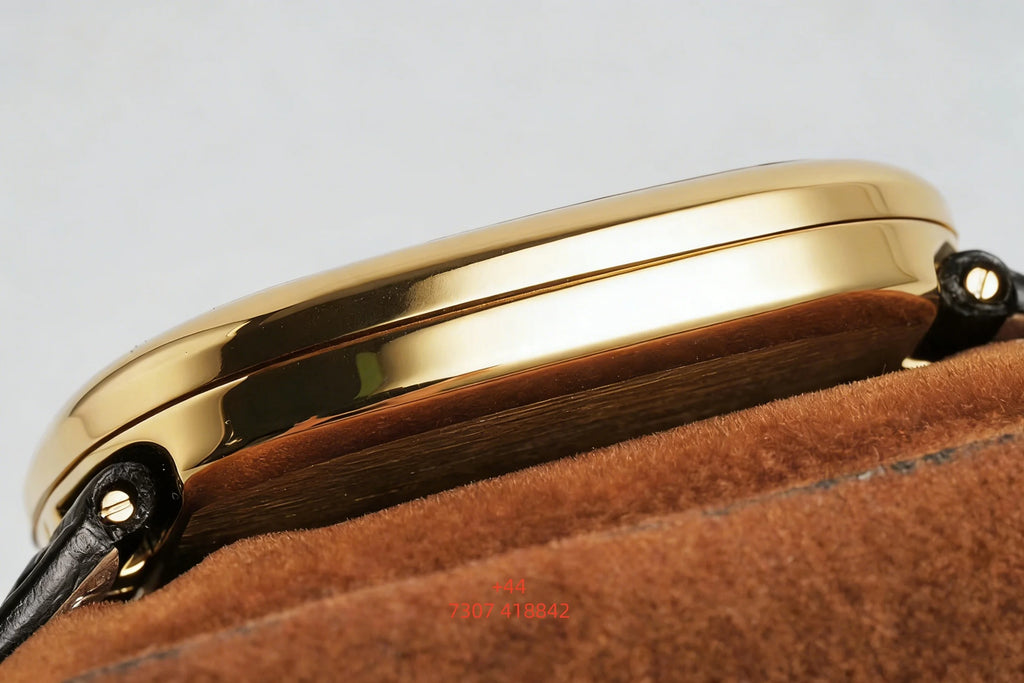 Customized luxury women's watch, 35-40mm diameter, imported calfskin strap, 9015 automatic winding movement