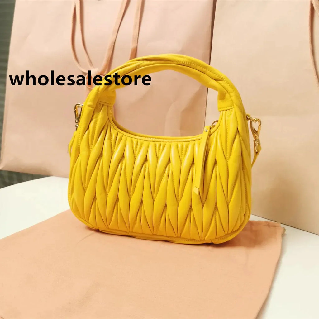 Designer Luxury Purse Women's Handbag Black and White Women's Designer Bag Travel Shoulder Bag Underarm Bag Daily Life