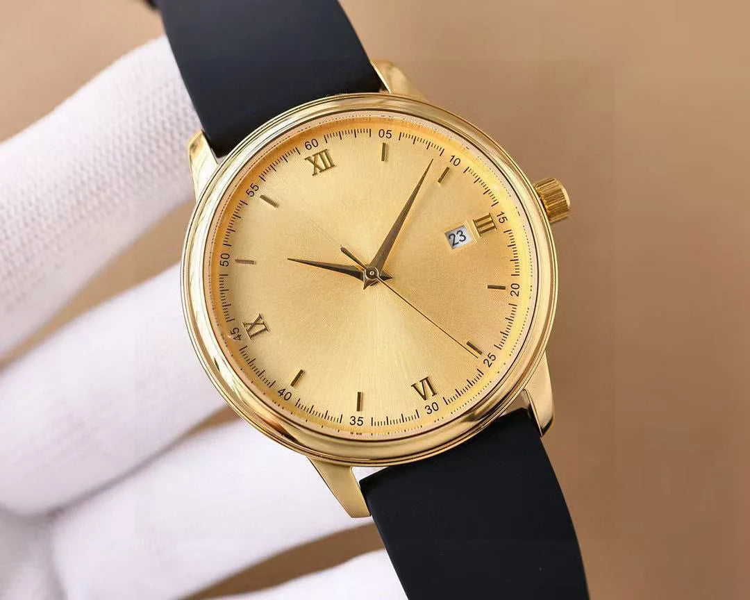 Classic Fashion Simple High Quality Sport Water Resistant Automatic Mechanical Watch with Charm Stainless Steel Case Unisex