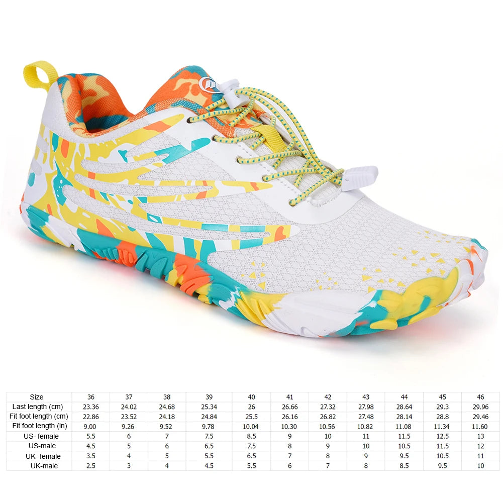Water Shoes Non Slip Barefoot Beach Shoes Breathable Casual Wading Shoes Quick Dry Comfortable Hiking Shoes for Cycling Climbing