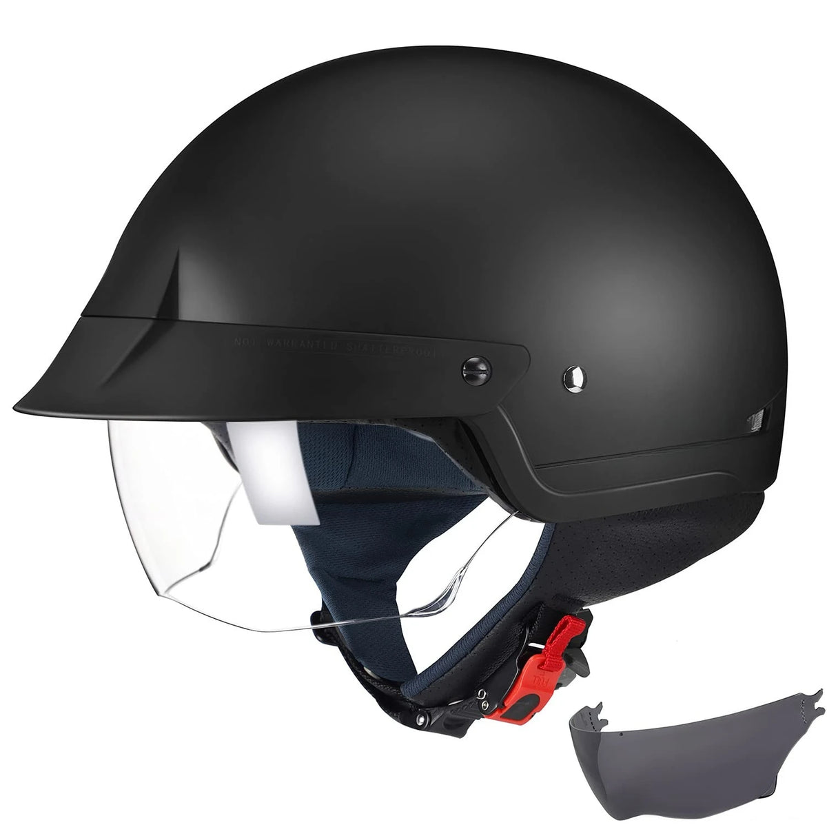 Half face Motorcycle Helmet vintage retro scooter jet helmet Cruiser Vintage Open Face Helmets With Windproof Collar helmet