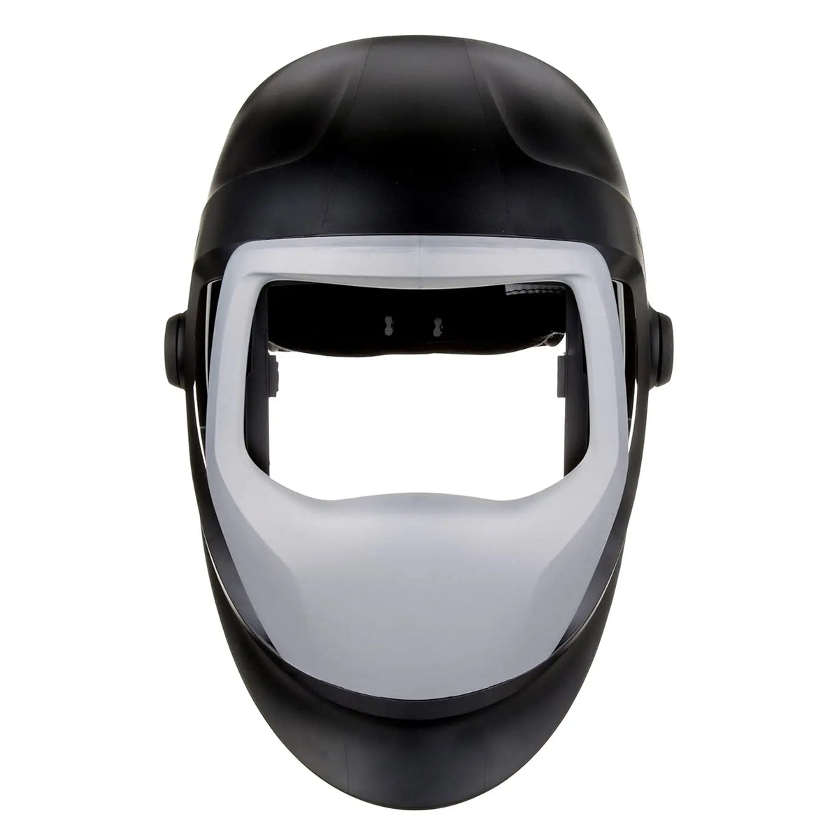 Welding Helmet with Side Windows, Headband, Silver Front Panel, No ADF - Enhanced Visibility and Comfort