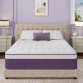 12 inch Cooling Gel Memory Foam Hybrid Pocket Spring Mattress Medium Firm Pressure Relief CertiPUR-US Queen Size Bed Customized
