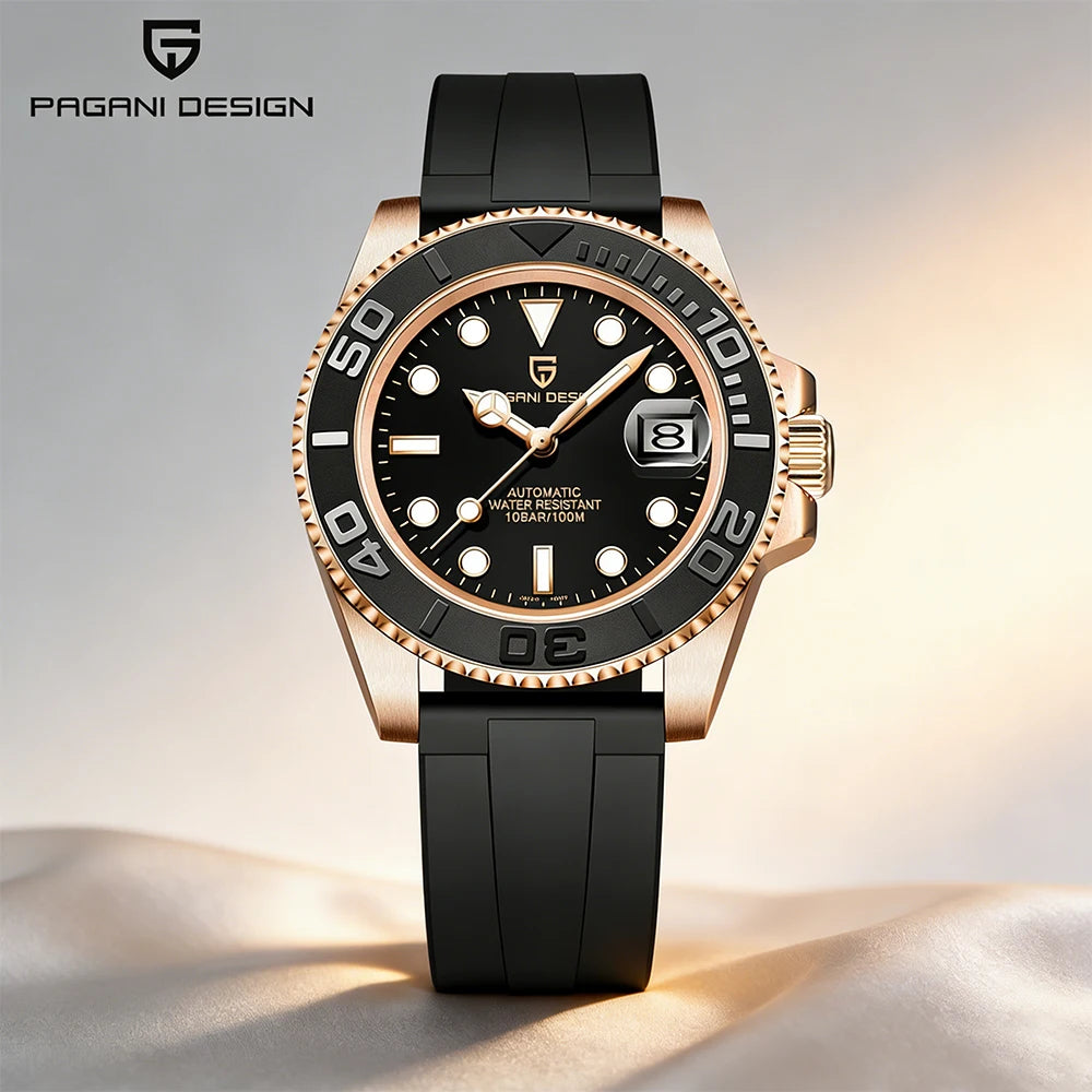 2026 New PAGANI DESIGN PD-1651 V3 Men Mechanical Watch Luxury Sapphire Glass Automatic Watch 40MM Stainless Steel Watch for Men