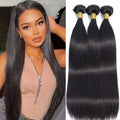 26Inch Human Hair Bundles 10A Brazilian Raw Hair Weave Bundles 30 38 40 Inch Straight Human Hair Bundles Hair Extensions