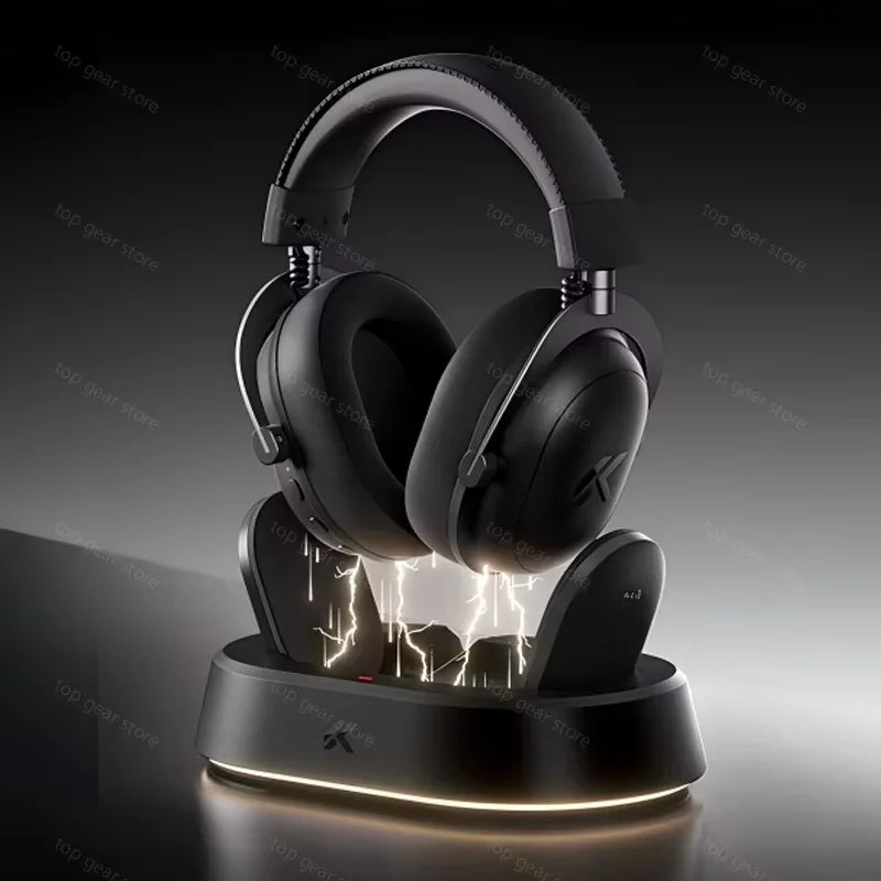 MCHOSE V9 Turbo Gaming Headset Support BT 2.4G Low Latency Wireless E-Sport Top Speed Connection with 2000mAh Magnetic Charging
