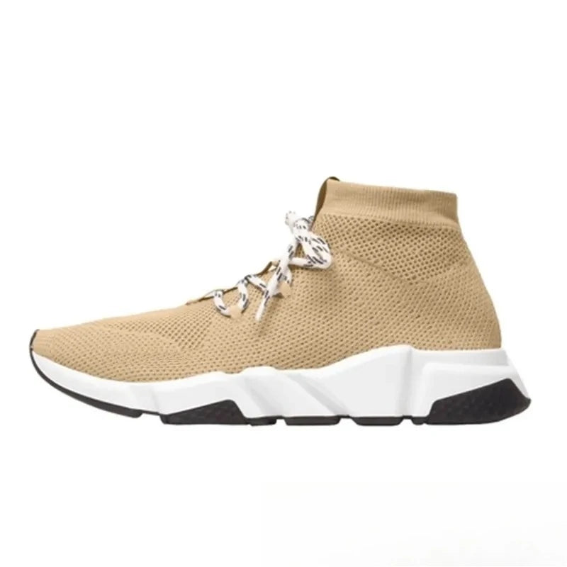 Hot Ladies Men's High Quality Brand Men's Socks Shoes Lightweight and Comfortable Running Sports Shoes Knitted Women Shoes 35-46