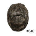 Mens Toupee Full Poly 0.10mm Injection Pu Human Hair System Hairpieces Male Hair Prosthesis Male Wig for Hair Loss Solution