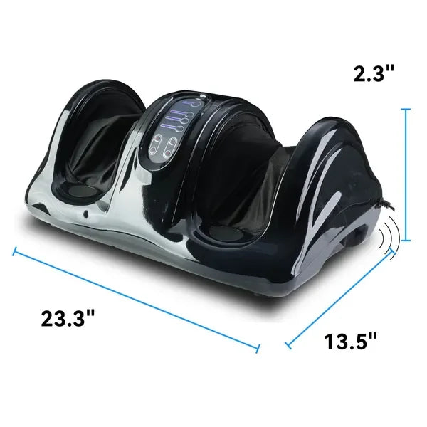 Foot Massager with Remote Control – Deep Kneading, Heat Therapy for Feet & Legs – Pain Relief, Circulation Boost – Great Gift