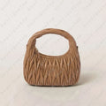 bag small handbag Crossbody bag one shoulder underarm mumui bag fashion casual sheepskin cloud muimuus bag wallet 6b5