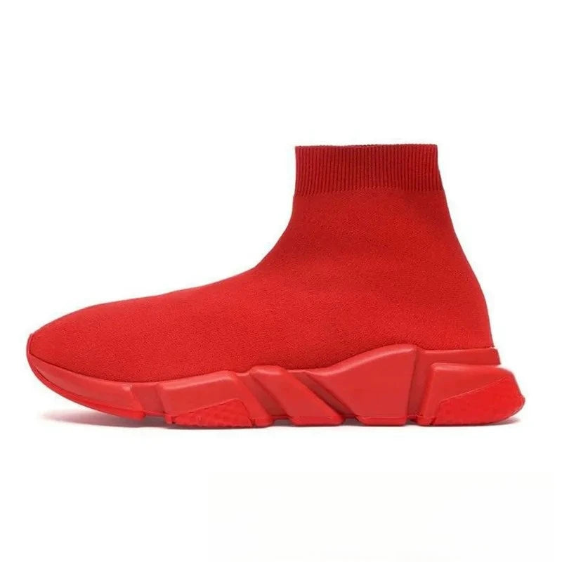 Hot Ladies Men's High Quality Brand Men's Socks Shoes Lightweight and Comfortable Running Sports Shoes Knitted Women Shoes 35-46