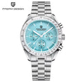 PAGANI DESIGN Saturn Men's Watches Top Luxury Quartz Watch For Men Chronograph Wristwatches AR Sapphire Waterproof Luminous Gift