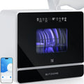 WiFi Countertop Portable Dishwasher Smart 9 Programs 167 High-Temp 360 3Spray 24H Timing Hot Air Drying Air Refresh Baby-Care L