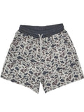 Camo Print Sports Mens Shorts Casual Drawstring Bermuda Shorts Loose Fit Gym Shorts