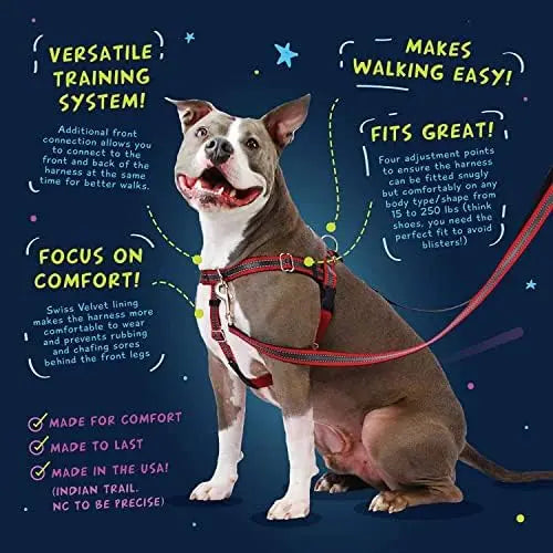 Adjustable Harness for Small/Med/Large Dogs – Easy Walks & Comfort  

SEO Title: Adjustable Dog Harness for Small, Medium & Larg