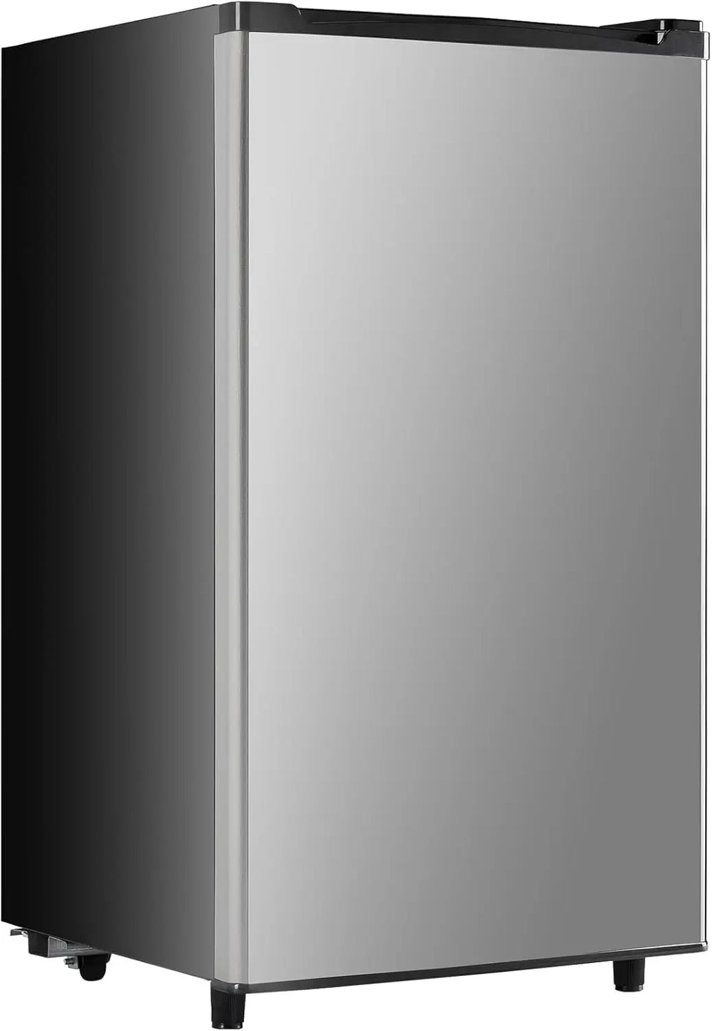 3.2 Cu.Ft Mini Fridge with Freezer Small Refrigerator Single Door, Silver
