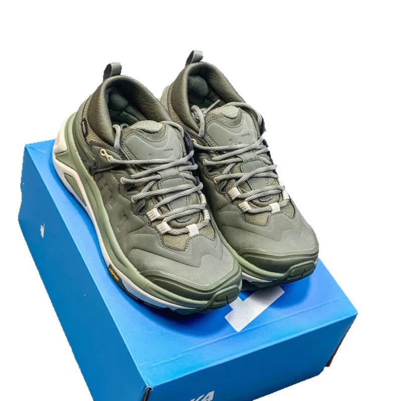 Men Women Hiking Shoes Low Top Trail Running Sneakers Lightweight Breathable Outdoor Trekking Non-slip Athletic Walking Footwea