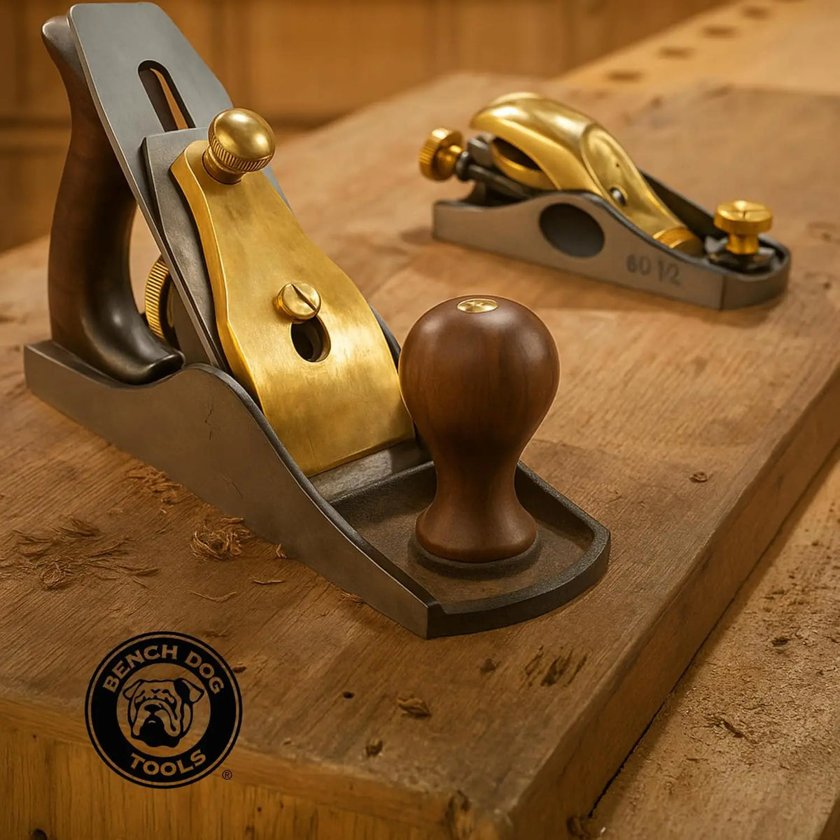 Shoulder and Chisel Hand Plane with 3/4" Blade, Sharp Corners, Black Storage Case - Woodworking Tool