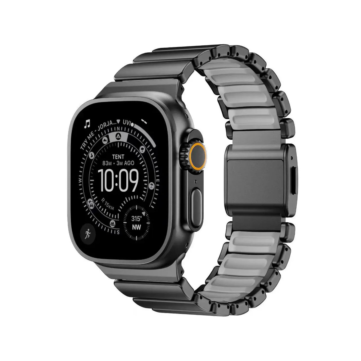 Titanium Metal Band For Apple Watch Ultra 3 11 10 9 8 7 SE  Silicone Magnetic Bracelet Strap iWatch 42mm 44 45mm 46mm 49mm  2028