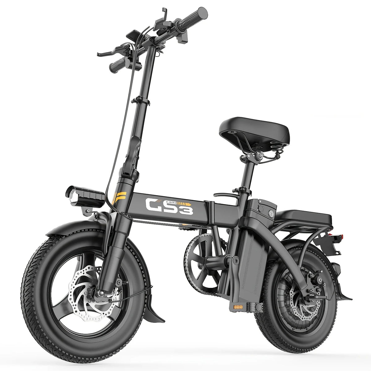 Rated Power 500w (peak 740w)Adult Electric Scooter And Electric Bike, With Seat, 48V 10-15Ah Lithium Battery, Range Up To 10-35