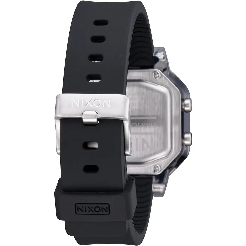 NIXON Siren A1210-100m Water Resistant Women's Digital Sport Watch (38mm Watch ace, 18mm-16mm Pu/Rubber/Silicone Band)