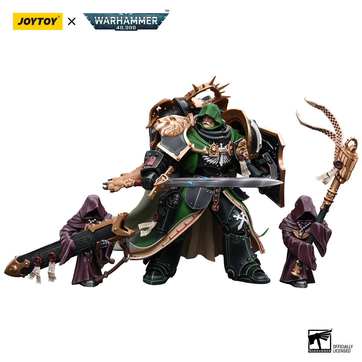 JOYTOY Warhammer 40k 1/18 Action Figures Dark Angels Primarch Lion El'Jonson