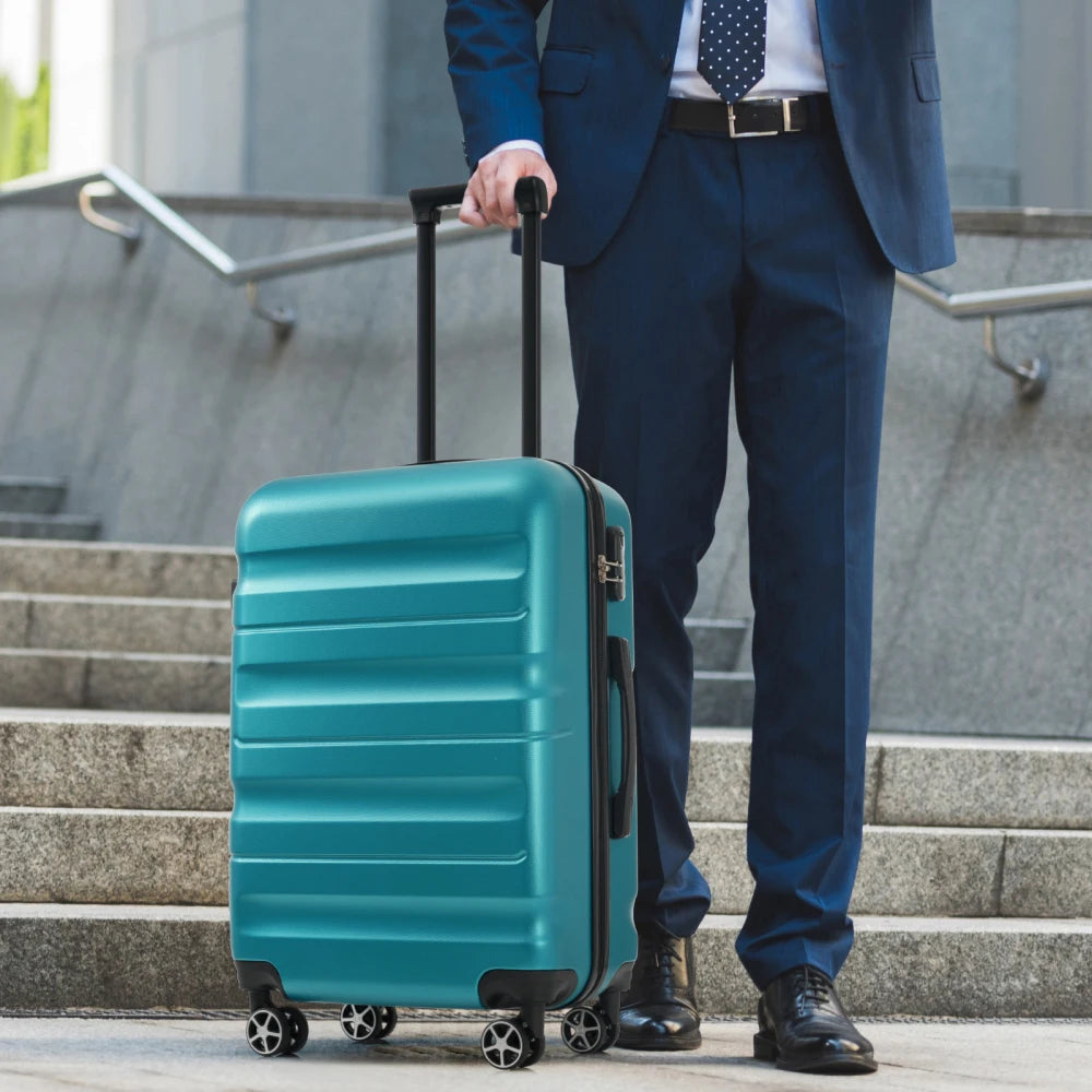Hardshell Luggage Set - Lightweight & Durable Suitcases with Dual Spinner Wheels Carry-On & Check-In Sizes for Travel & Business