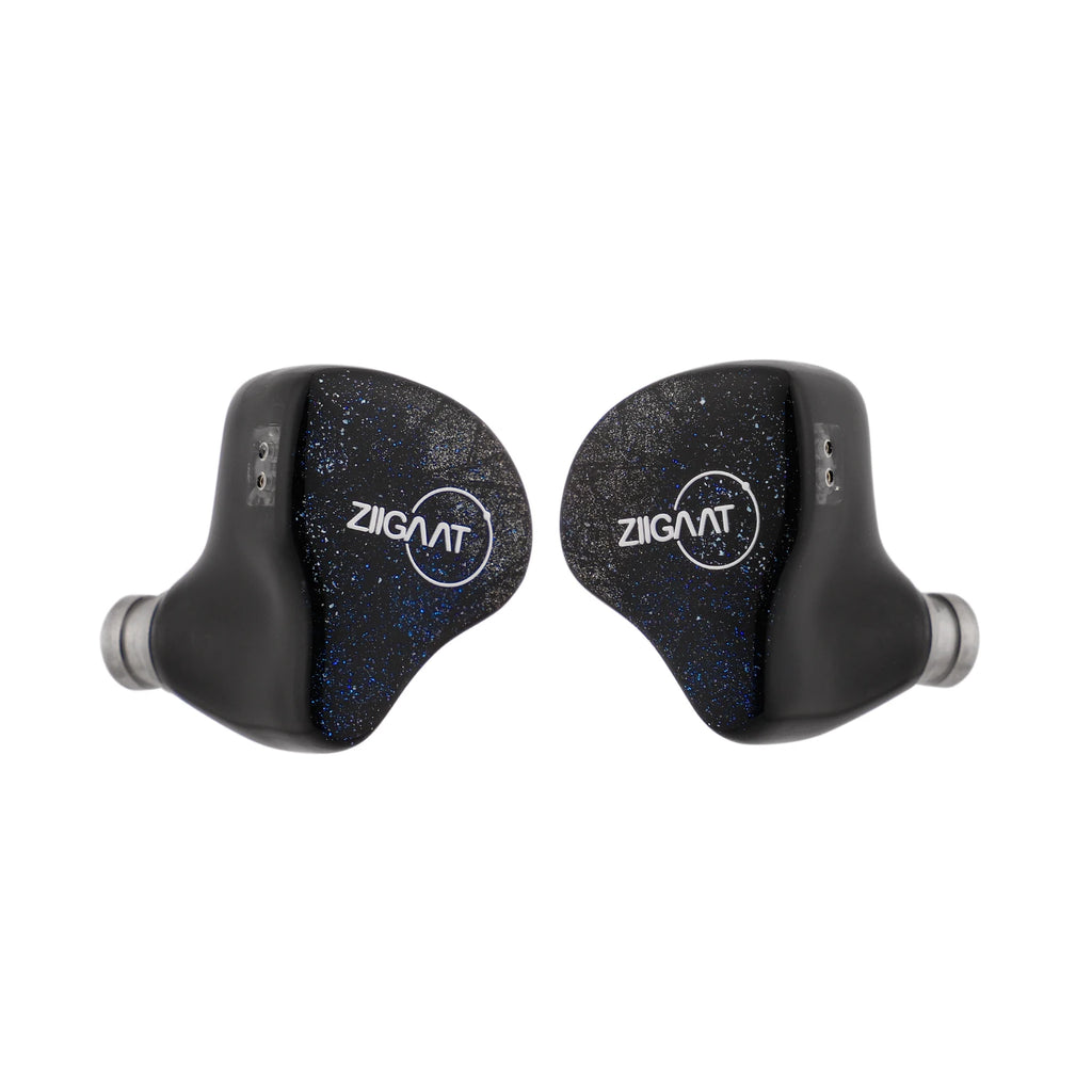 ZiiGaat Lush Studio 1DD+4BA Hybrid IEM Hifi Earphone Wired Earbuds with Neutral Tonal Balance and Hand Assembled Quality