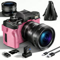 NBD S100 Pro 4K Digital Cameras For Photography,48MP 60FPS Video Camera For Vlogging, WiFi App Control Vlogging Camera , Small C