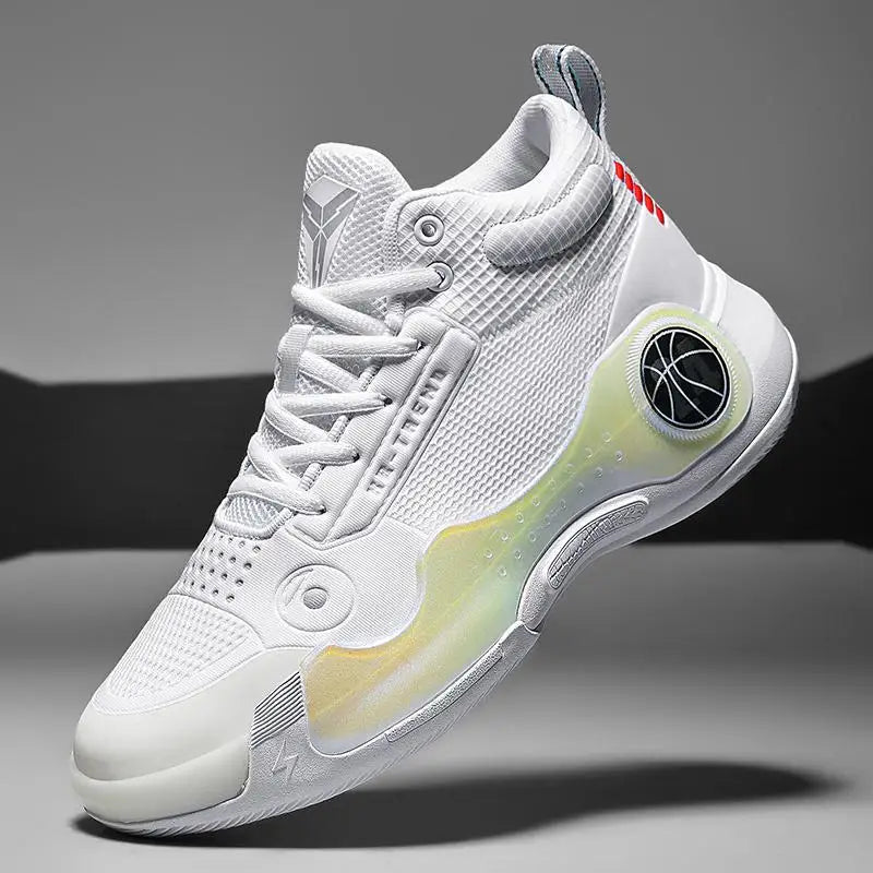 2026 New Fashion Basketball Shoes for Men Women High Top Durable Anti-slip Couple Sneakers Sports Training Casual Shoes