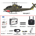 AH-1 Cobra 2.4G 9CH GPS Optical Flow Localization LiDAR TOF Altitude Hold Brushless Motor1:32 Scale RC Helicopter YuXiang F112S