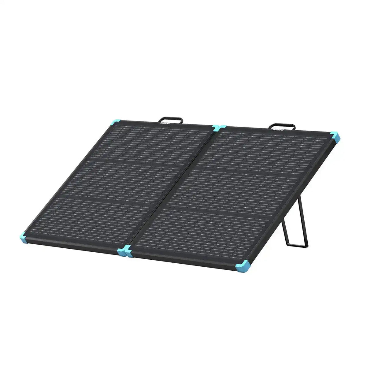Renogy Solar Panels, 100W Portable Lightweight Solar Suitcase, N-Type 25% High Efficiency Foldable Panel 24.64x20.62