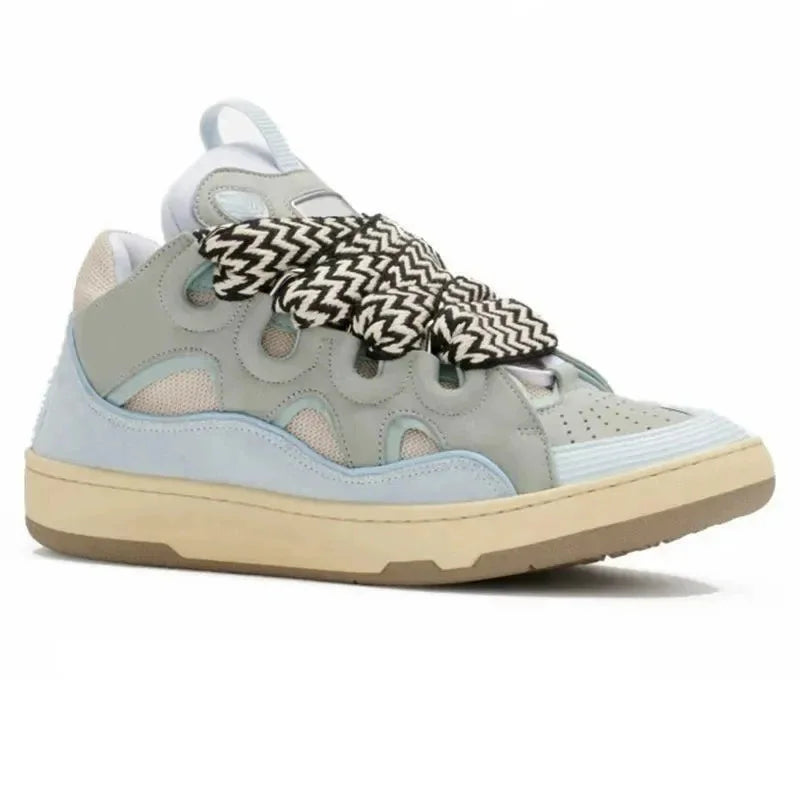 2026 New Couple Retro Dad Shoes Men's Women's Thick Sole High Top Breathable Versatile Platform Sneakers
