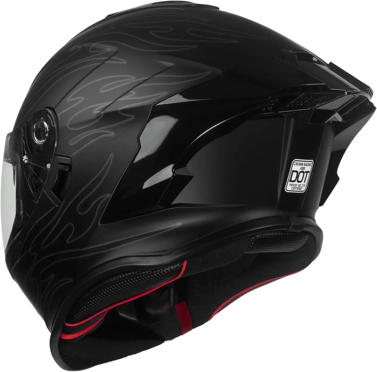 Motorcycle Helmets Full Face Motorcycle Street Bike Helmet DOT Approved Model-LW600